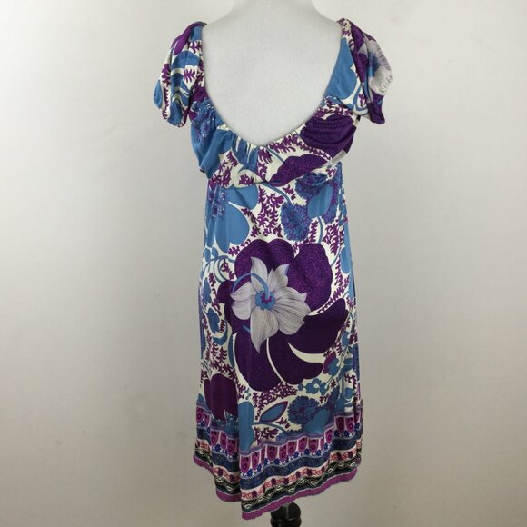 Vintage Hale Bob Silk Jersey Dress xs - Picture 5 of 9